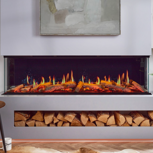 C&J Luminosa 150 Multi-Sided Electric Fire