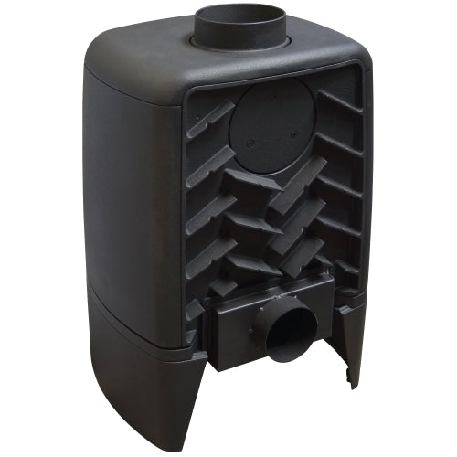 Mi-Fire Cast Iron Fire Pod 5Kw Wood Burning Freestanding Contemporary Stove.