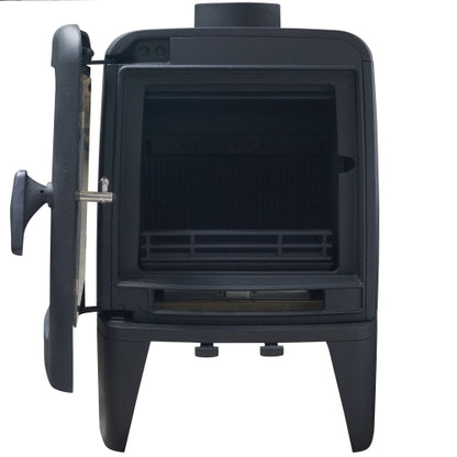 Mi-Fire Cast Iron Fire Pod 5Kw Wood Burning Freestanding Contemporary Stove.