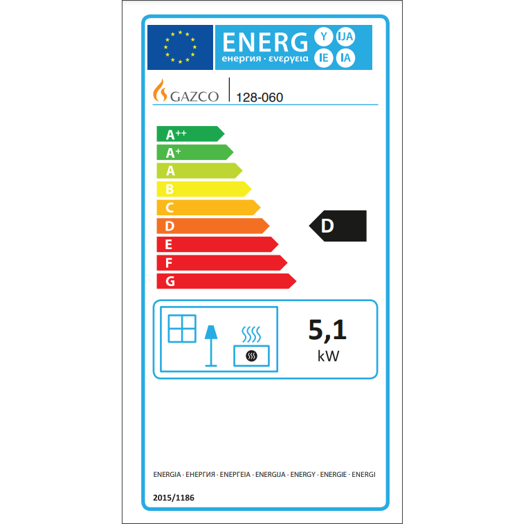 Gazco Onyx Eclipse 60HL Conventional Flue Frameless Burning Logs Gas Fire