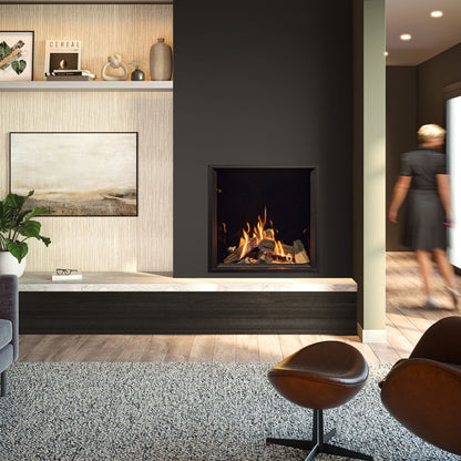 Gazco Onyx Eclipse 60HL Conventional Flue Frameless Gas Fire