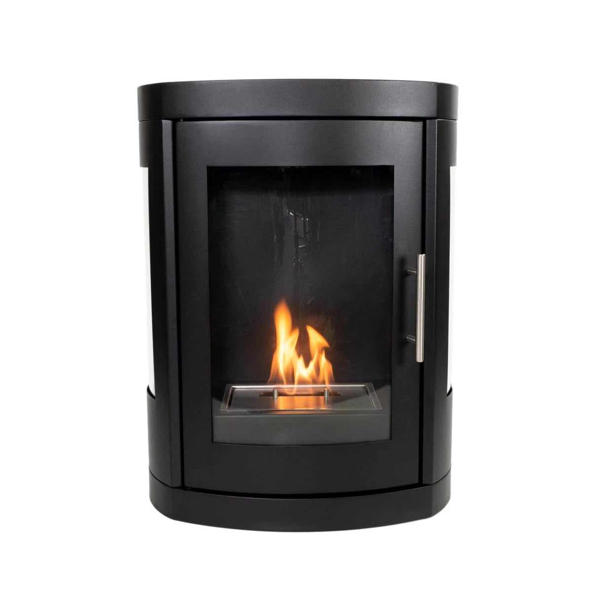 Scandi-Flame Oregon Wall-Mounted Bioethanol Stove – No Chimney, No Problem!