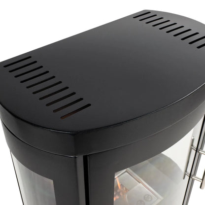 Scandi-Flame Oregon Wall-Mounted Bioethanol Stove – No Chimney, No Problem!