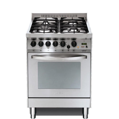 Lofra Professional P 66MF/C GV/C Stainless Gas Dual Fuel Range Cooker 60cm