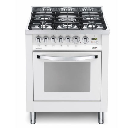 LOFRA RAINBOW 70 76MFT/C Dual Fuel Range Gas Cooker White