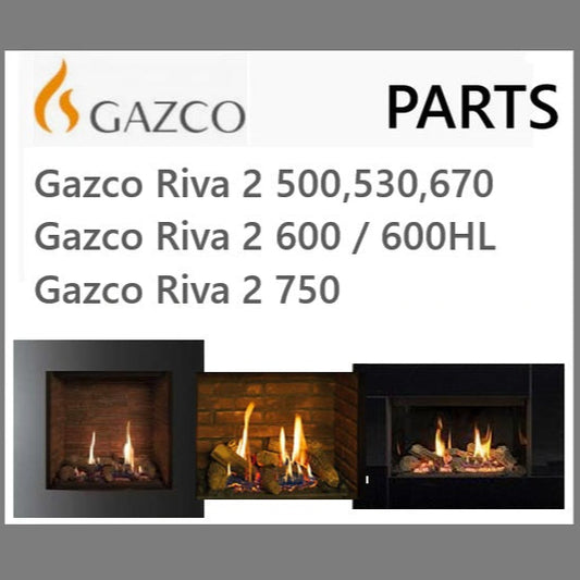 Common Parts For Gazco Riva2 Gas Fires (RGII TRADE CUSTOMERS ONLY)