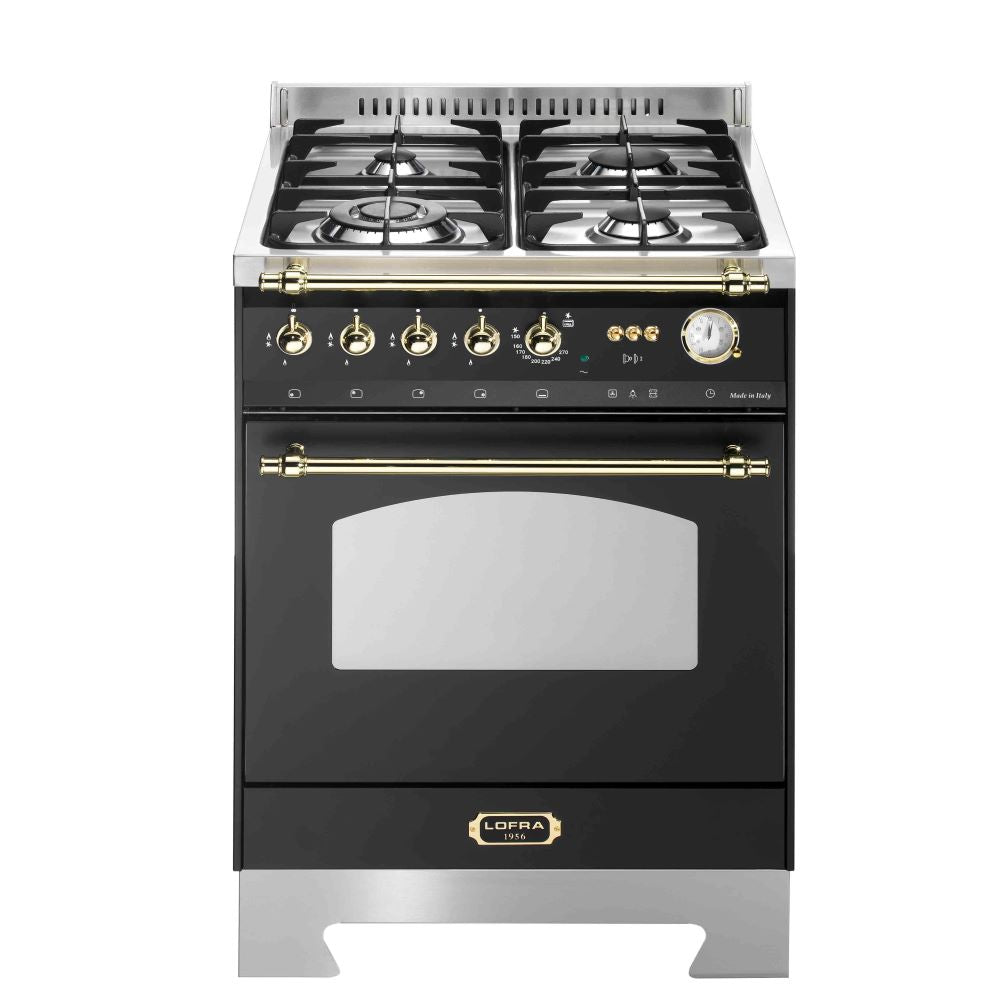 Lofra Dolcevita 60 RNM66 MFT/GV Dual Fuel Gas Range Cooker 60cm