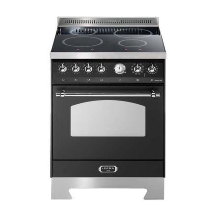 Lofra Dolcevita RNM66MFT/4I Electric Induction Range Cooker 60cm Black and Chrome