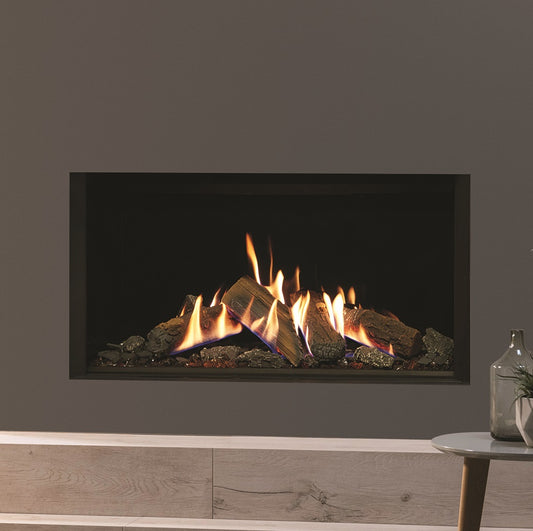 Gazco Reflex 105 Conventional Flue Gas Fire with Edge Frame