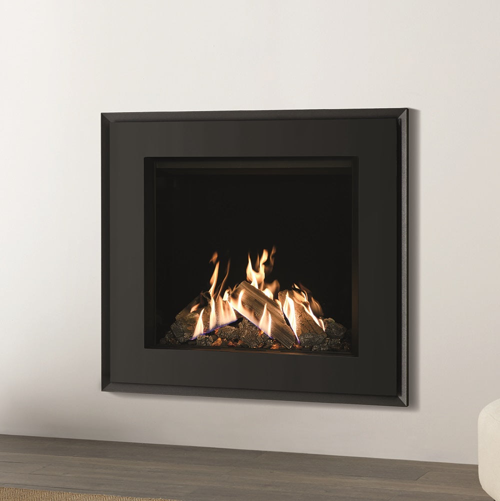 Gazco Reflex 75T Conventional Flue Gas Fire with Evoke Steel Frame