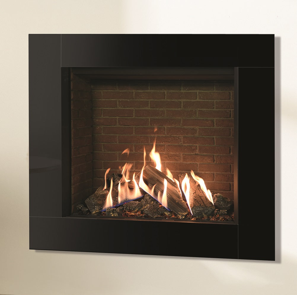 Gazco Reflex 75T Conventional Flue Gas Fire with Icon XS Frame