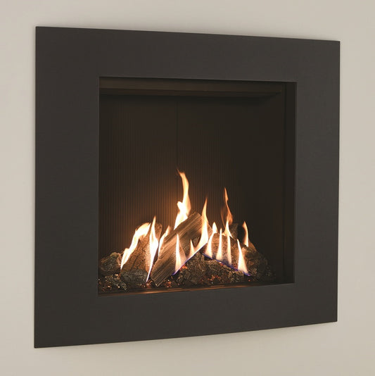 Gazco Reflex 75T Conventional Flue Gas Fire with Verve XS Frame