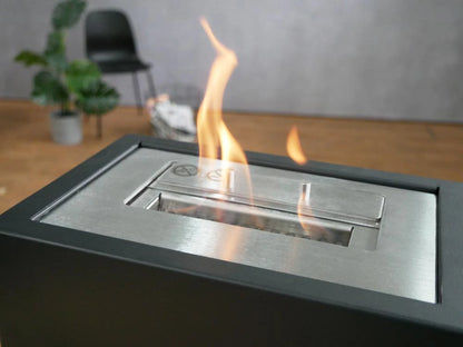 Scandi-Flame Rhombus Bioethanol Fireplace Chamber Grate Insert