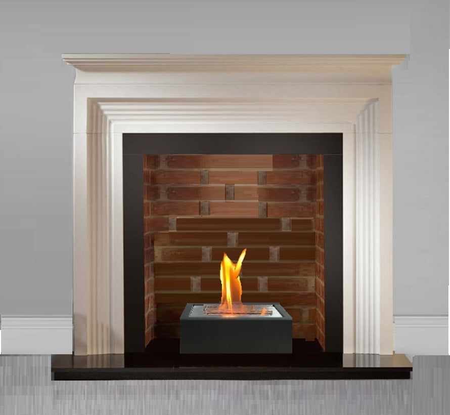 Scandi-Flame Rhombus Bioethanol Fireplace Chamber Grate Insert