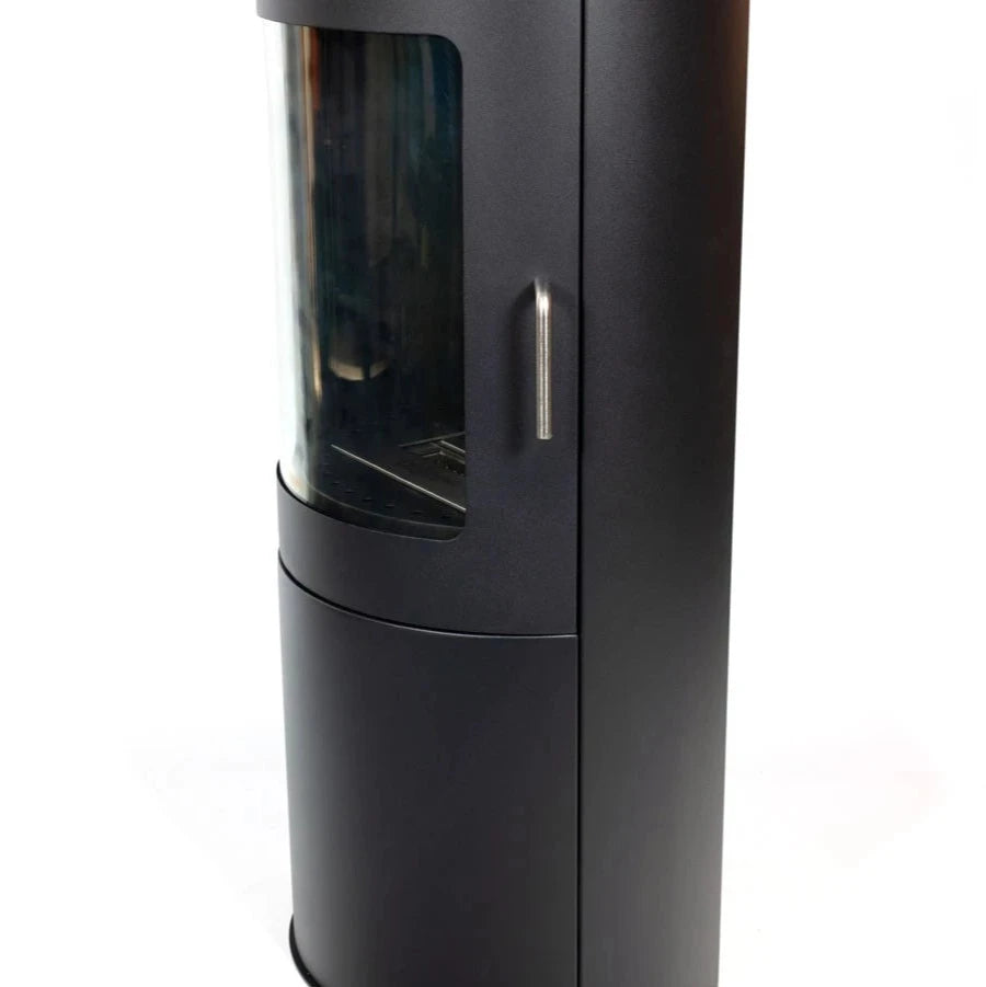 Scandi-Flame Richmond Semi Cylindrical Flat Backed Bioethanol Stove