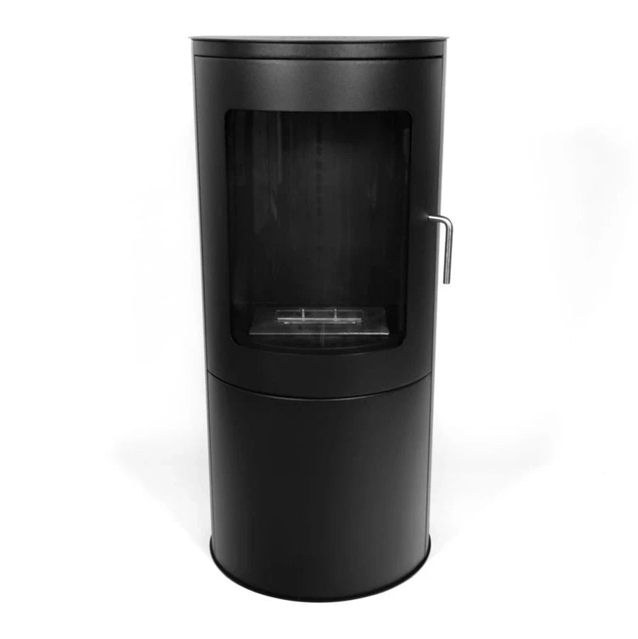 Scandi-Flame Richmond Semi Cylindrical Flat Backed Bioethanol Stove