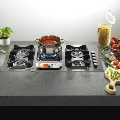 Lofra Sole HLS9U0 5 Burner Stainless Steel Low Profile Gas Hob 90cm