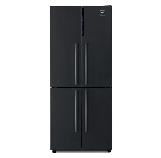 Lofra Total Black GF WNM 817 French 4 Door Frost Free Refrigerator Fridge Freezer 80cm