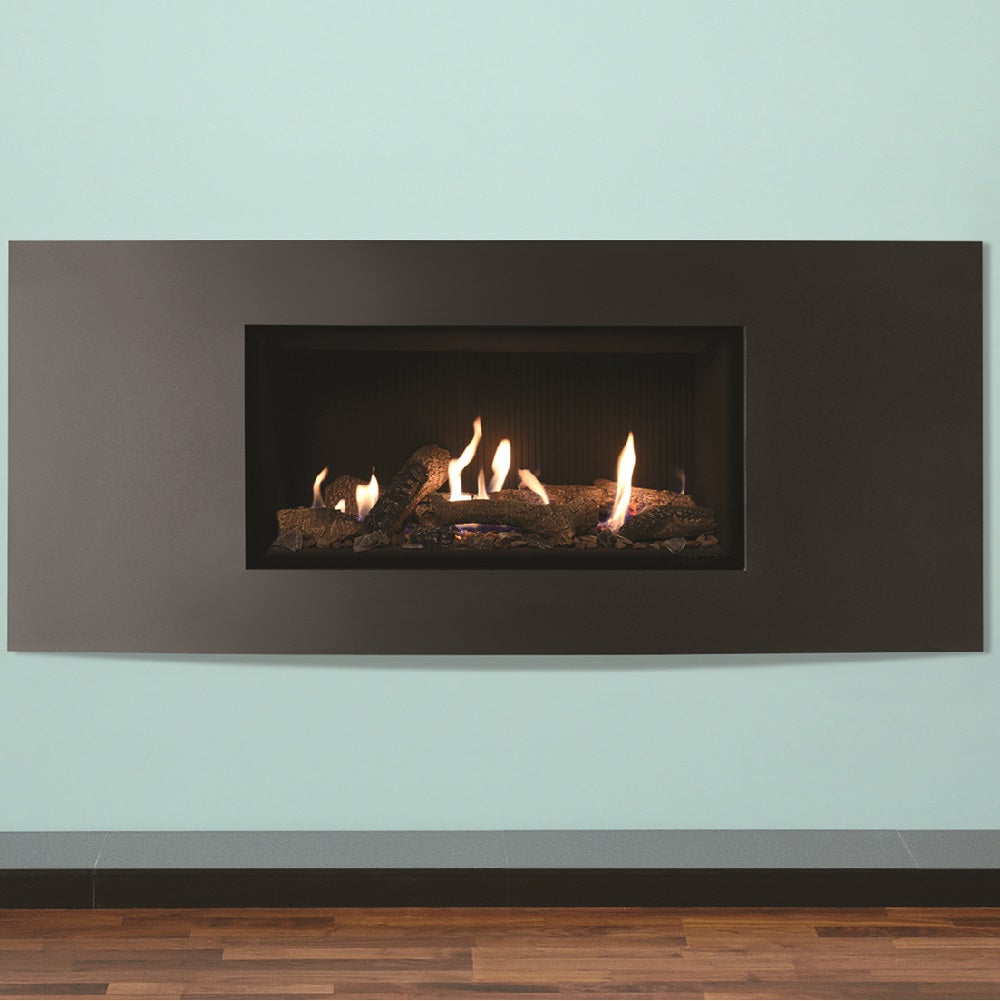 Gazco Studio 1 Conventional Flue Gas Fire with Verve Frame