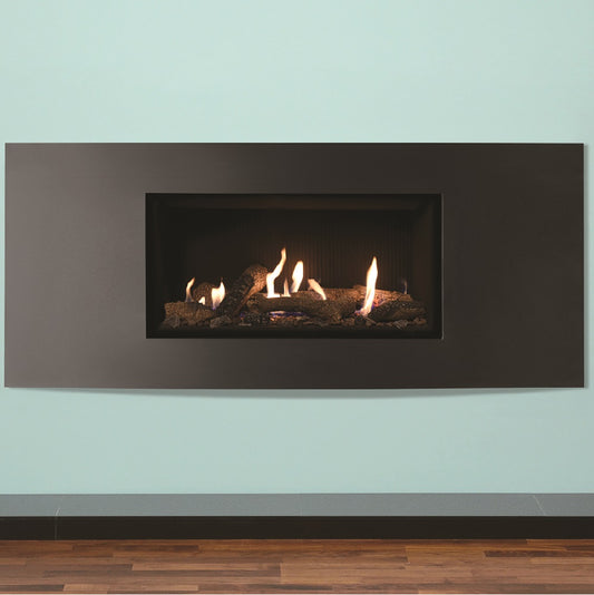 Gazco Studio 1 Balanced Flue Gas Fire with Verve Frame