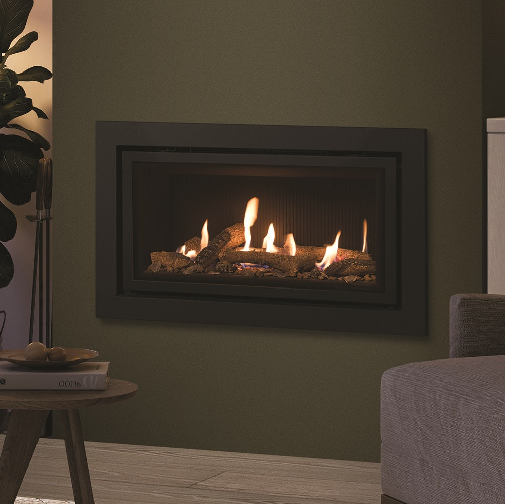 Gazco Studio 1 Conventional Flue Gas Fire with Profil Frame