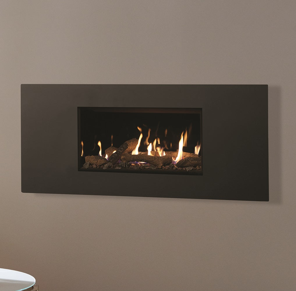 Gazco Studio 1 Conventional Flue Gas Fire with Steel2 Frame