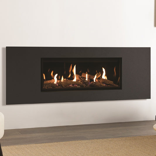 Gazco Studio 2 Conventional Flue Gas Fire with Steel 2 Frame