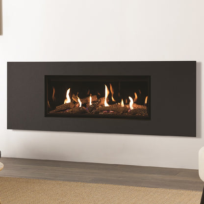 Gazco Studio 2 Balanced Flue Gas Fire with Steel 2 Frame