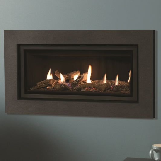 Gazco Studio 2 Balanced Flue Gas Fire with Expression Frame