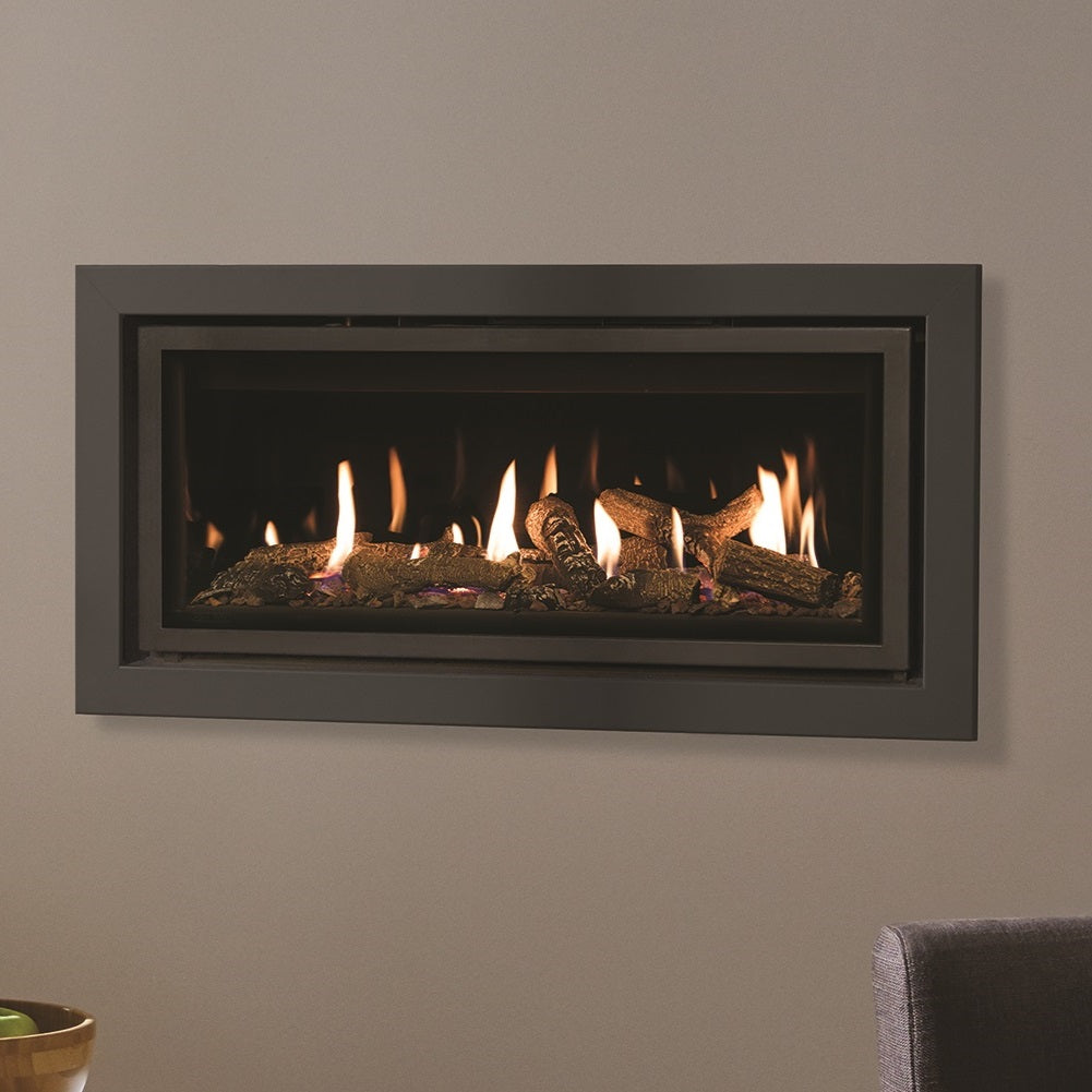 Gazco Studio 2 Conventional Flue Gas Fire with Profil Frame