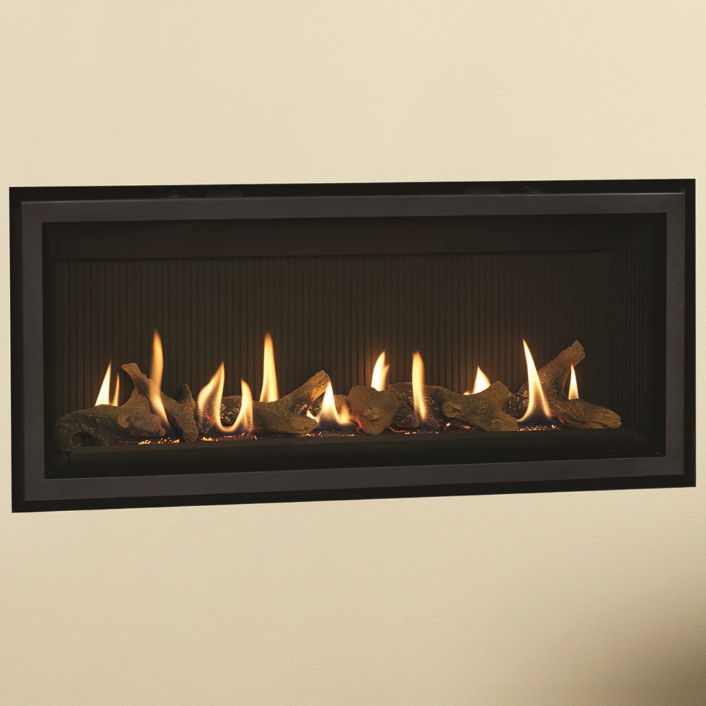 Gazco Studio 2 Slimline Balanced Flue Gas Fire with Edge Frame