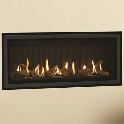 Gazco Studio 2 Slimline Balanced Flue Gas Fire with Edge Frame