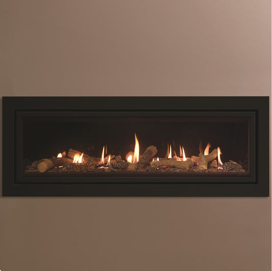 Gazco Studio 3 Balanced Flue Gas Fire with Profil Frame