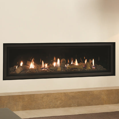 Gazco Studio 3 Balanced Flue Gas Fire with Edge Frame