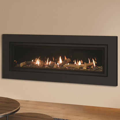 Gazco Studio 3 Balanced Flue Gas Fire with Expression Frame