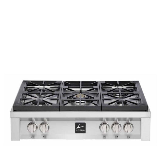 Lofra Professional 90 Range Top TAS96/5 Gas Chef Top Range Cooker Hob 90cm