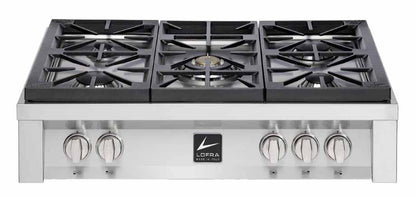 Lofra Professional 90 Range Top TAS96/5 Gas Chef Top Range Cooker Hob 90cm