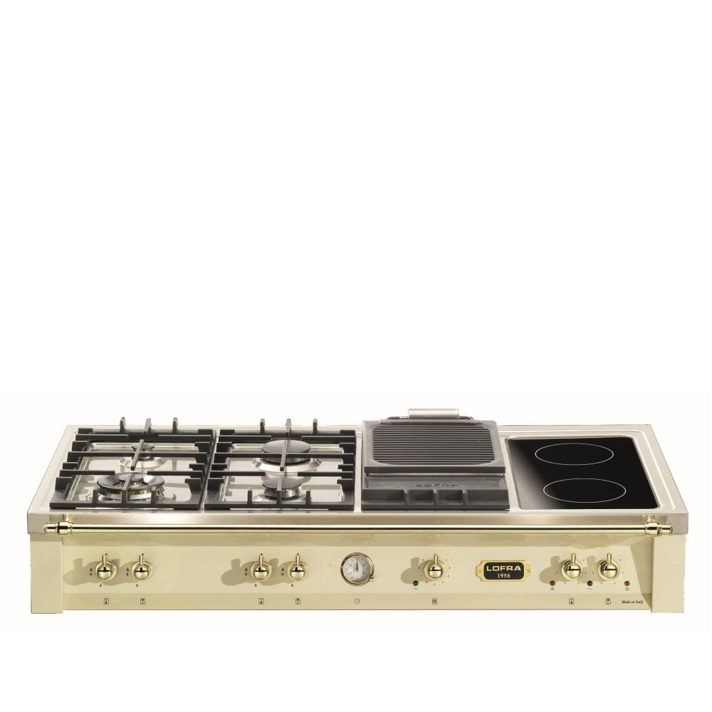 Lofra Dolcevita 120 Range Top TRBI126/5C Cream Gas Chef Top BBQ Range Style Hob 120cm