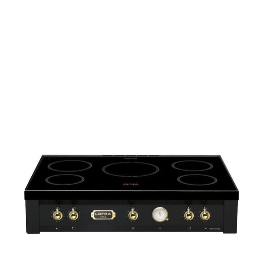 Lofra Dolcevita 90 Range Top TNM96/5i Induction 5 Zone Chef Top Black Hob 90cm