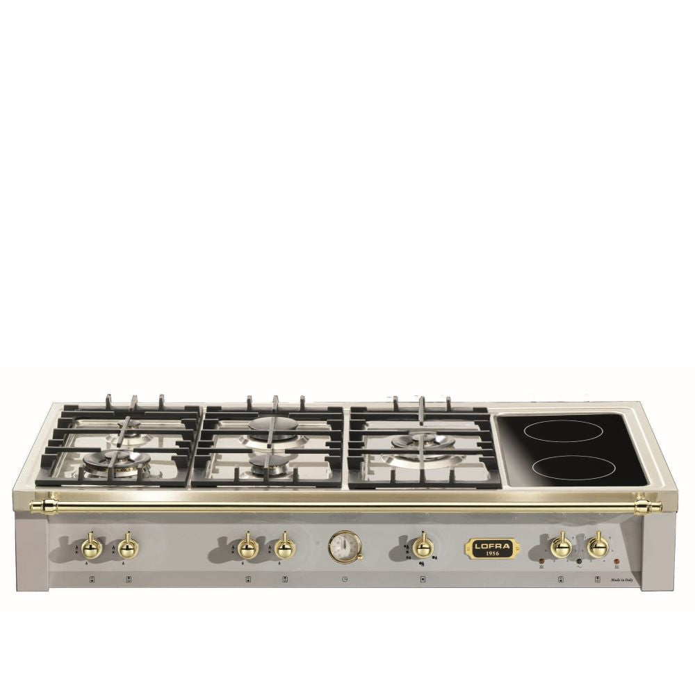 Lofra Dolcevita 120 Range Top TRS1265/C Stainless Gas Chef Top Range Style Hob 120cm