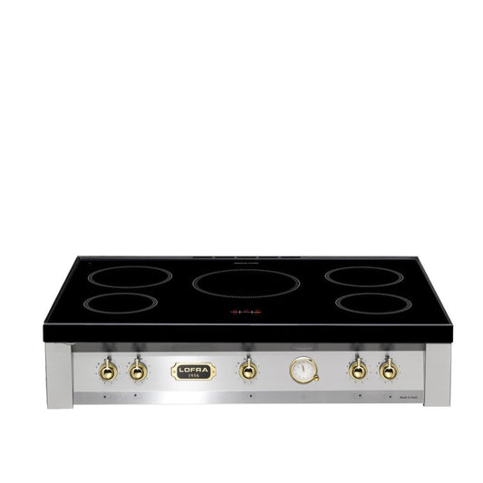 Lofra Dolcevita 90 Range Top TRS96/5i Induction 5 Zone Chef Top Stainless Hob 90cm