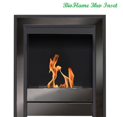 Bio-Flame Linnear Real Flame Bioethanol Inset Fire for Fireplaces (3kW)