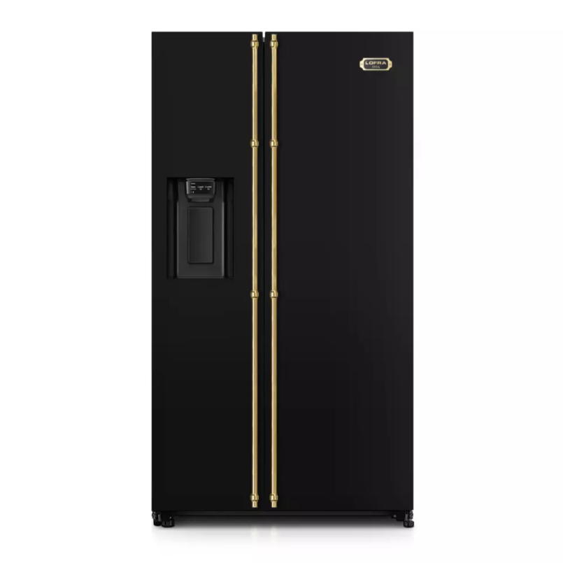 Lofra Dolcevita GFRNM-917 Black American Fridge Freezer SXS 92cm