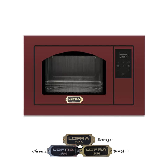 Lofra Dolcevita 6tme Burgundy Touch Control Integrated Microwave Oven. 60cm