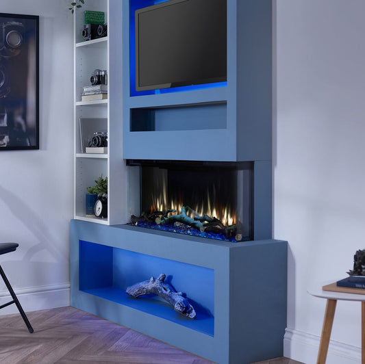 C&J iRange i920e Slimline Multi-Sided Electric Fire