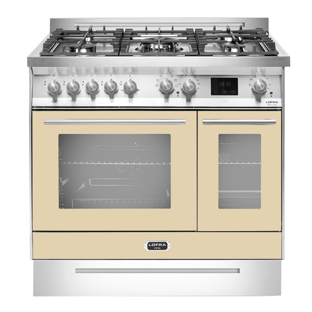 Lofra Venezia 90t PBID 96MFTE /AOE Cream Gas Dual Fuel Range Cooker 90cm