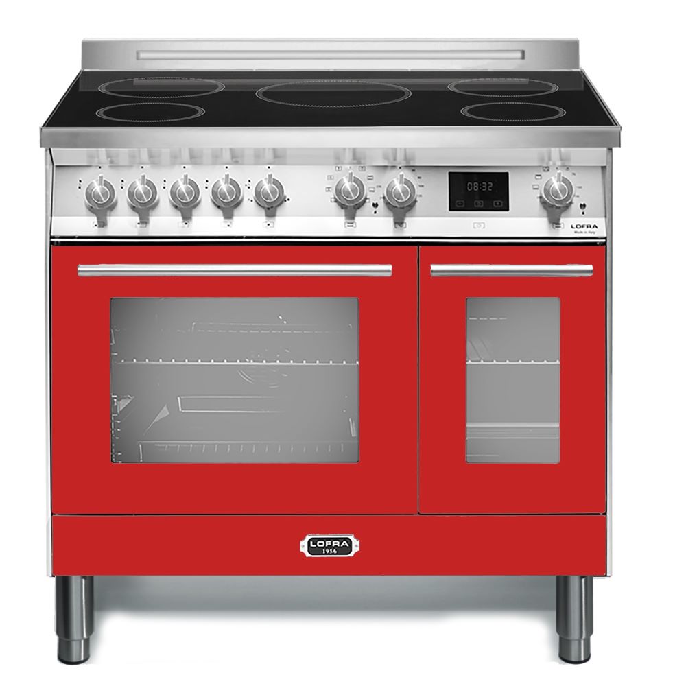 Lofra Venezia 90 PRD 96MFTE /5i Red Induction Electric Range Cooker 90cm