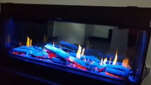 Flame Effect Video for the Iconic Trance Log Effect Advanced Electric Fire for Cast Arched Fireplace