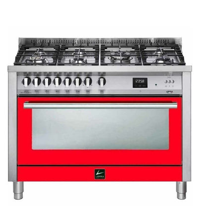 Lofra Professional 120 P 126GVGT+2Ci Gas Dual Fuel Range Cooker Extra Large Gas Oven 120cm