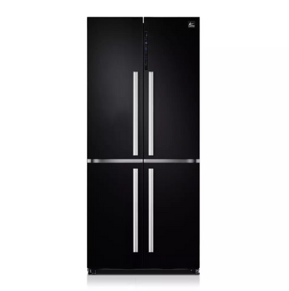 Lofra Dolcevita GFR NM 817 Black French 4 Door Frost Free Refrigerator Fridge Freezer 80cm